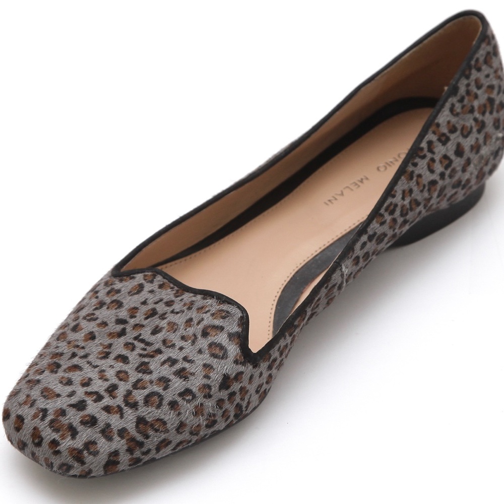 ANTONIO MELANI Loafer Moccasin Animal Print 9.5M - Picture 3 of 9